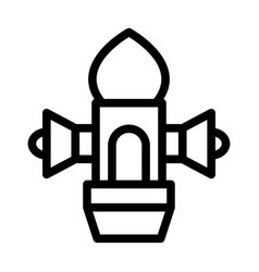 Mosque Speaker Thick Line Icon