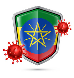 Shield Icon Of Ethiopia