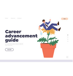 Career Advancement Guide Landing Page Website