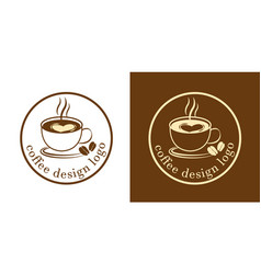 Coffee Logo For Milk Tea Shop