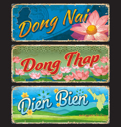 Dong Ni Thap Dien Bien Vietnam Provinces