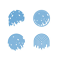 Fingerprint Logo Icon