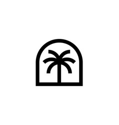 Luxury Palm Tree Logo Design