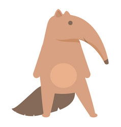 Anteater Animal Icon Cartoon Giant Animal