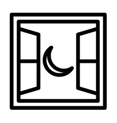 Window Thick Line Icon