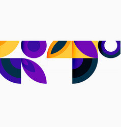 Colorful Logo Featuring Purple And Yellow Circles