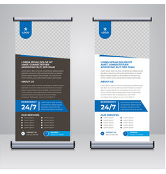 Corporate Medical Business Roll Up Banner Design