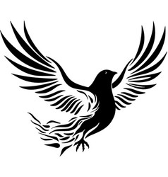 Dove Bird - Minimalist And Simple Silhouette