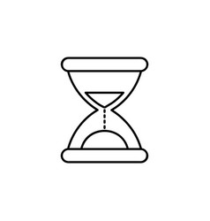 Hour Glass Icon Modern Line Icon Design Modern