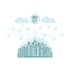 Smart City With Advanced Services Social