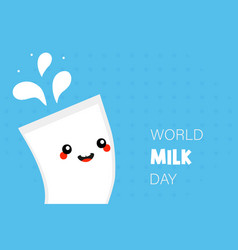 World Milk Day Greeting Card June 1