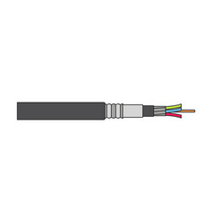 Fiber Cable Icon Color Icon Isolated