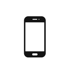 Mobile Phone Icon And Smartphone