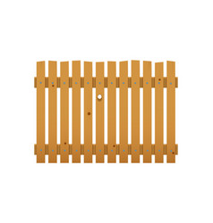 Ranch Wooden Fence Or Farm Garden Palisade