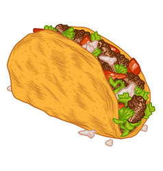 Birria Taco Tacos Quesabirria Drawing Art