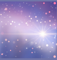 Blurred Purple And Lilac Space Background