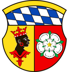 Coat Of Arms Of Freising Is A District In Upper