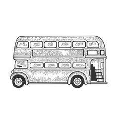 Double Decker Bus Sketch