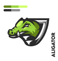 Aligator Mascot Logo