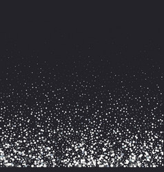 Gray Shimmery Particles On Black Background Eps 10