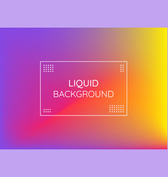 Modern Abstract Fluid Bright Background