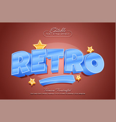 Retro Editable Text Effect Graphic Style Template