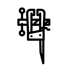 Leg Vice Line Icon