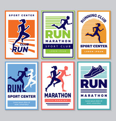 Running Club Poster Marathon Winners Sportsmen