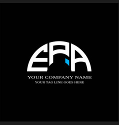 Epa Letter Logo Creative Design With Graphic