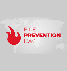 World Fire Prevention Day Background