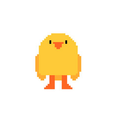 Chick Pixel Art Little Chicken 8 Bit