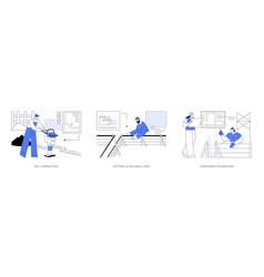 Residential Area Building Process Abstract Concept