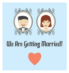 We Are Getting Married Card