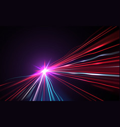 Abstract Color Lights Motion Background