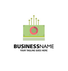 Money Bundle Bucks Transfer Business Logo