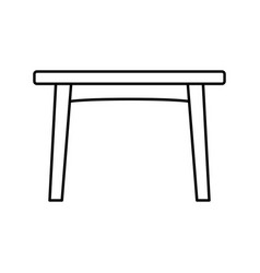 Table Dinning Line Icon