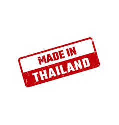 Made In Thailand Rubber Stamp