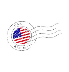 Usa Postage Mark National Flag Postage Stamp