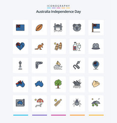 Creative Australia Independence Day 25 Line