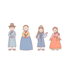 Costumes Of The Old Nation Of Korea Joseon Hanbok