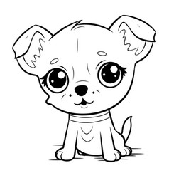 Cute Cartoon Chihuahua Puppy