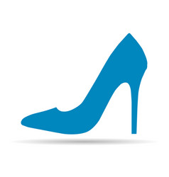 High Heel Shadow Icon Shoe Fashion Style Sign