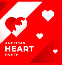 American Heart Month Design