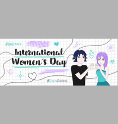 Banner For International Womens Day 2024