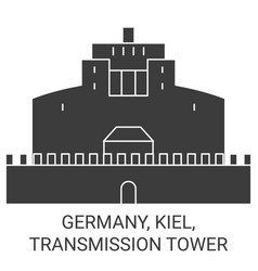 Germany Kiel Transmission Tower Travel Landmark