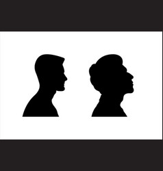 Man Profile Line Icon