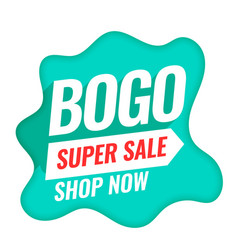 Bogo Buy One Get One Super Sale Background