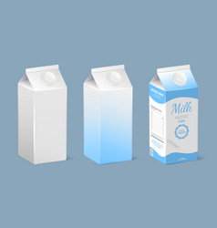 Carton Milk Box Clean Food Design Abstract 3d