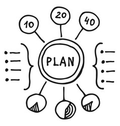 Business Plan Strategy Icon Management Diagram