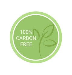 Carbon Free Label